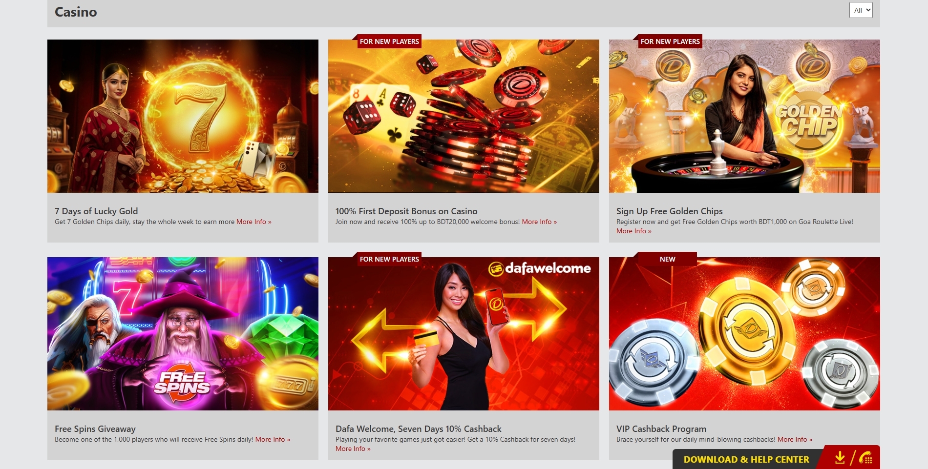 Dafabet Promotions