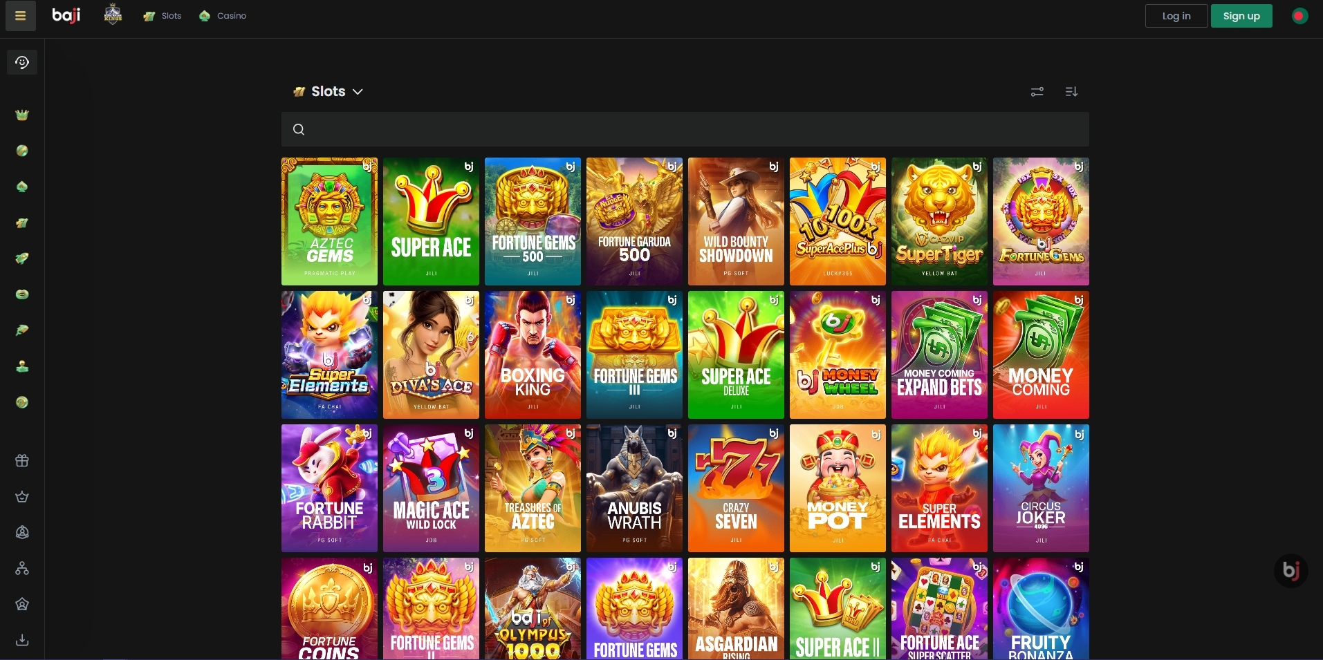 Baji Online Slots